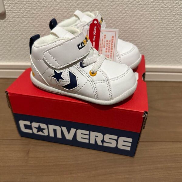コンバースCONVERSE ベビーシューズ ファーストシューズ 12.5cm ホワイト 未使用