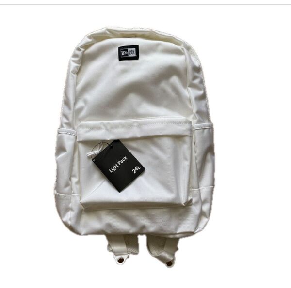 NEW ERA Light Pack ホワイト無地 24L リュックサック バックパック デイパック 新品未使用タグ付き