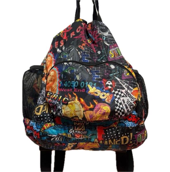 GW価格です♪【美品】ヒステリックグラマー リュック バックパック 総柄 カラフル