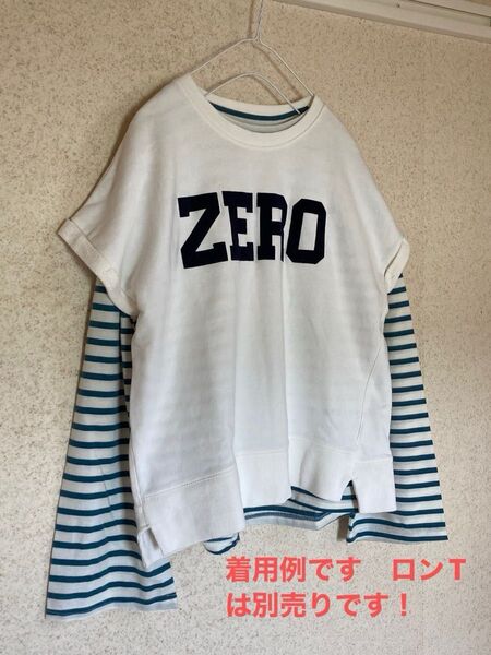 半袖スウェット 半袖トレーナー スウェット 白 トップス Tシャツ