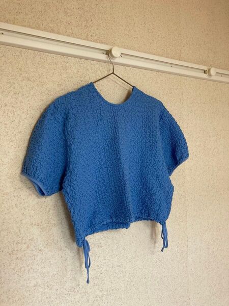カットソー トップス 半袖 ショート丈