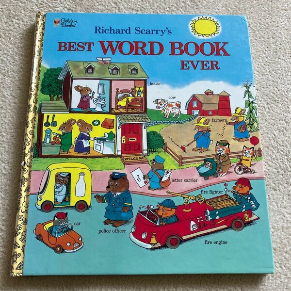 Richard Scarrys BEST WORD BOOK EVER 英語 本