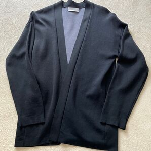 アダムエロペ メンズ Lサイズ カーディガン ブラック