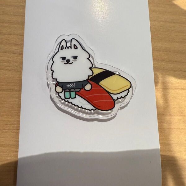 PPULBATU ACRYLIC BADGE ARIAKE 有明 ヨンモン TXT 寿司 ご当地