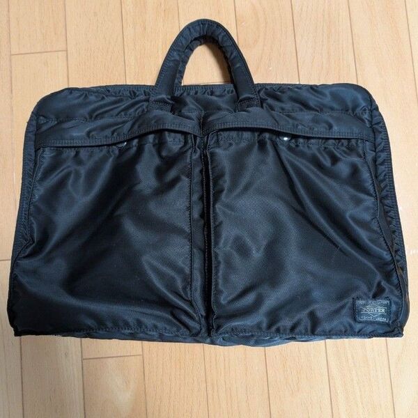 PORTER【ポーター】タンカー 2WAY ブリーフケース ビジネスバッグ 2層 マチ拡張