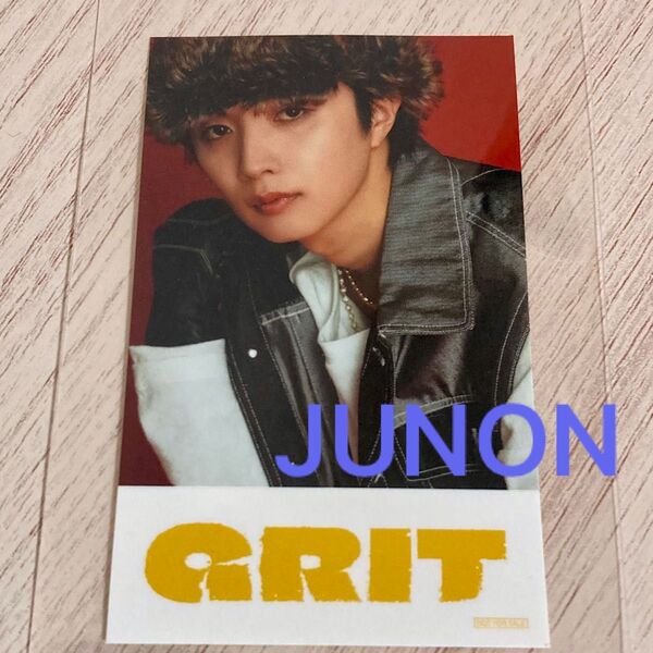 BE:FIRST JUNON ジュノン GRIT スマホサイズステッカー