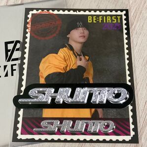 BE:FIRST SHUNTO シュント GRIT シークレットステッカー 2枚セット
