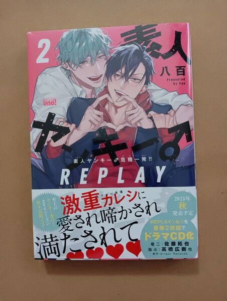 素人ヤンキー♂危機一発!! REPLAY 2 シュリンク付 八百