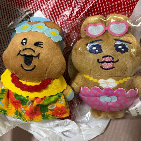 しまむら おぱんちゅうさぎ んぽちゃむ ぬいぐるみ 2体セット
