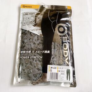 未開封 BT 冷感 消臭 パワーストレッチ ロングパンツ M おたふく