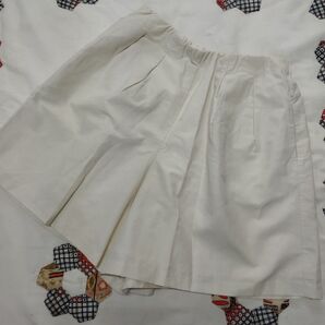 【使用回数少なめ】レディース★LOWRYS FARM オフホワイトショートパンツ Fサイズ