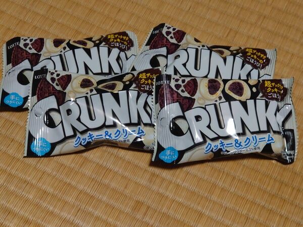ロッテ クランキー クッキー&クリーム 4個セット