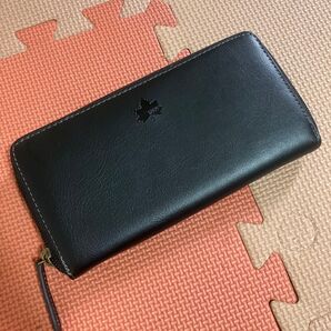 LOGOS ロゴス 長財布 財布 ブラック 黒 メンズ レディース ラウンドファスナー