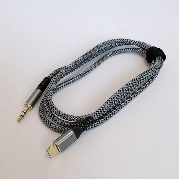 USB C to 3.5mm 変換ケーブル 1.2m AUX ケーブル