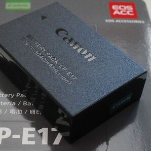 Canon LP-E17 純正バッテリー USBチャージャー