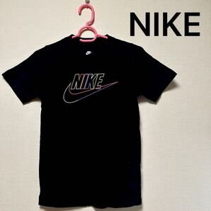 【美品】Nike レディース Tシャツ ブラック ナイキ 黒色 半袖 古着