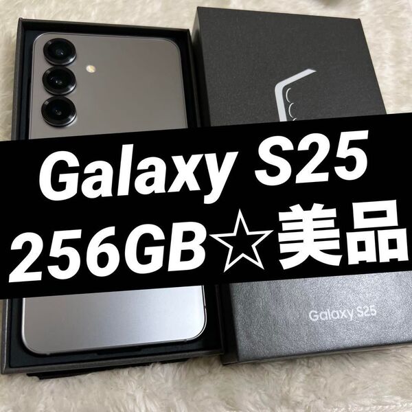 GalaxyS25256GB 美品 シルバーシャドウi04
