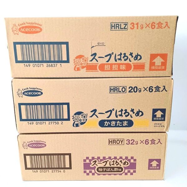 エースコック スープはるさめ 18食