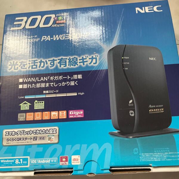 NEC Aterm WG300HP PA-WG3 無線LANルーター