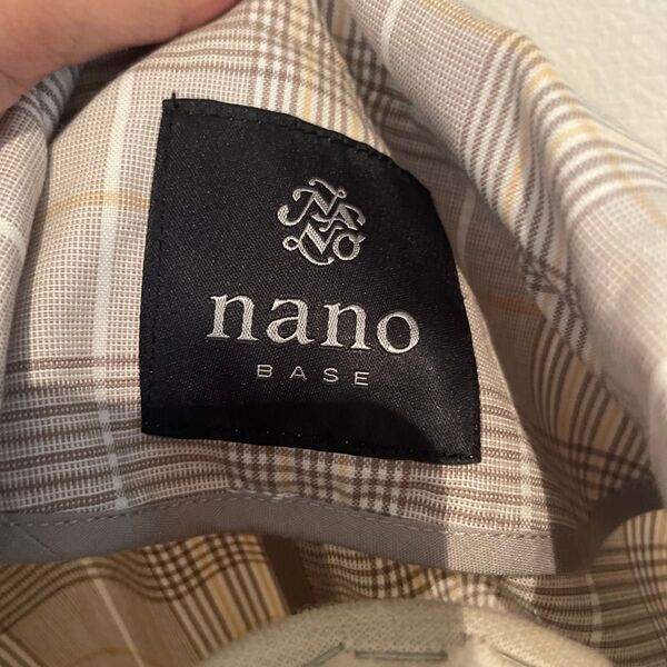 nano・universe テーラードジャケット ナノユニバース38 未使用 春秋