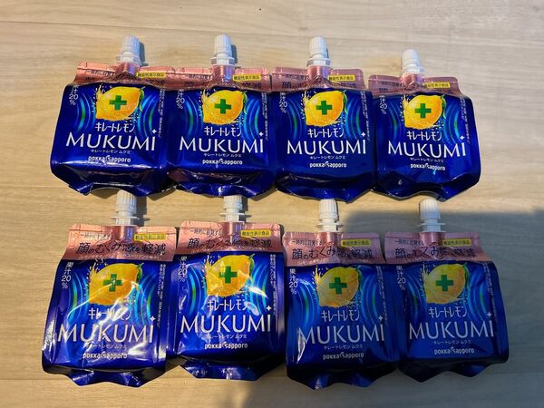 ポッカサッポロ キレートレモン MUKUMI(ムクミ)ゼリー 8個セット