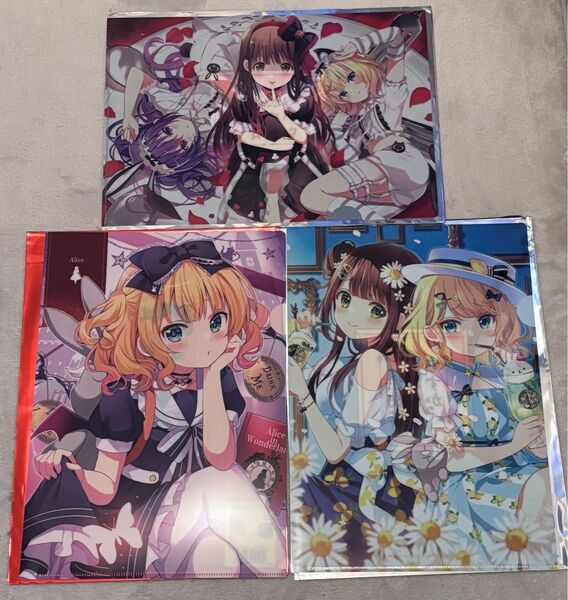 ご注文は東京アニメセンターですか クリアファイル 3枚セット シャロ