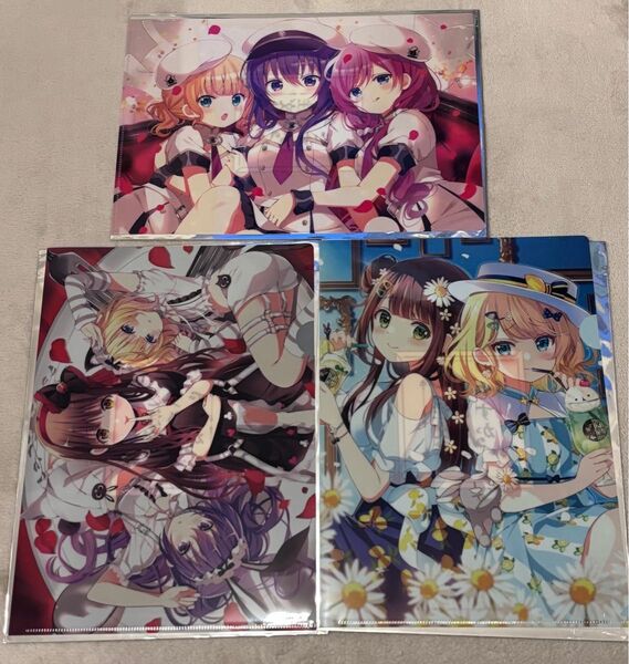 ご注文は東京アニメセンターですか クリアファイル 3枚セット シャロ