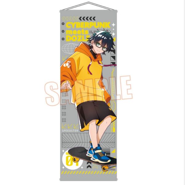 ドズル社 SHIBUYA TSUTAYA IP タペストリー おんりー CYBERPUNK meets DOZLE Crop.