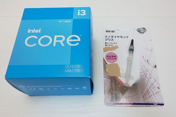 Intel Core i3 12100 映像出力機能付き 中古動作品