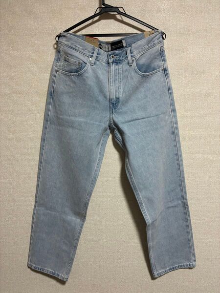 レアRタブ シルバータブルーズW30L30デニムパンツジーンズLevi'sリーバイスSILVERTABジーパンLOOSE