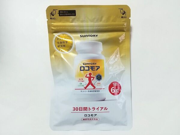 サントリー★ロコモア 30日分 180粒★SUNTORY☆膝関節、軟骨成分、グルコサミン、コンドロイチン、筋肉成分、ケルセチン