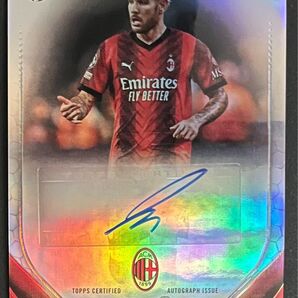 Topps Chrome UEFA Auto 2023-24 THEO HERNANDEZ テオ・エルナンデス