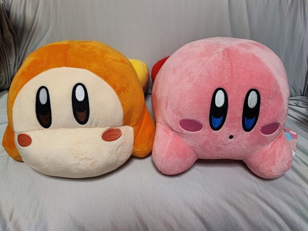 いっしょにねんね カービィとワドルディ BIGぬいぐるみ 2つセット 未使用 星のカービィ