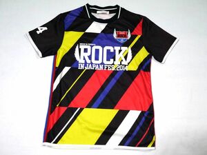 ROCK IN JAPAN サッカーシャツ (S) RIJ 2014 ロックインジャパン