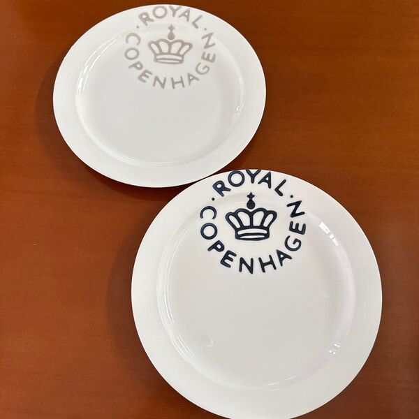 ROYAL COPENHAGEN ニューシグネチャー プレート2枚セット