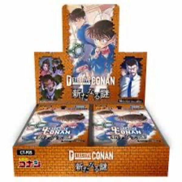 CT-P05 名探偵コナンTCG 新たなる謎 カードゲーム18パックbox未開封 6box