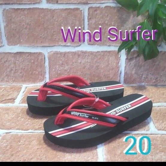 キッズ ビーチサンダル Wind Surfer:20-20.5cm 新品未使用