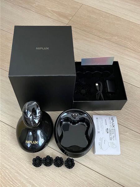 NIPLUX EMS HEAD SPA ヘッドスパ 付属完品 美容 小顔 健康 使用回数2回 美品