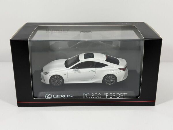 新品未開封品 1/43 LEXUS レクサス RC350 F SPORT ホワイト