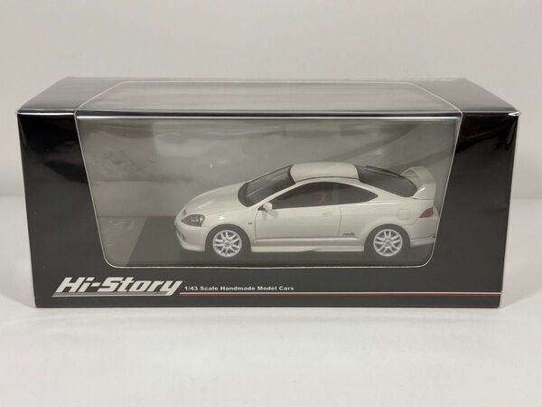 新品未開封品 ハイストーリー 1/43 ホンダ インテグラ Type R 2004 チャンピオンシップホワイト