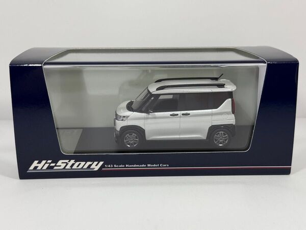 新品未開封品 1/43 MITSUBISHI DELICA MINI デリカミニ T Premium 2023 ホワイトパール