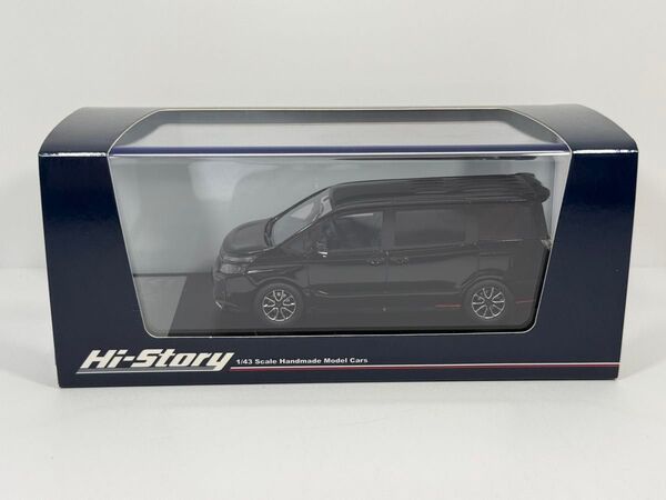 新品未開封品 1/43 ハイストーリー ヴォクシー VOXY ZS GR SPORT 2019 ブラック