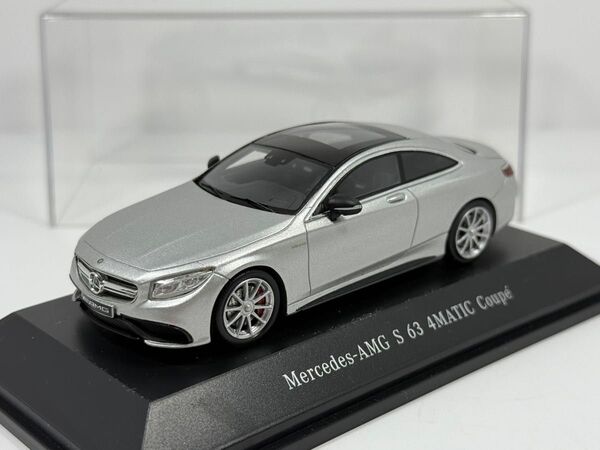 中古品 1/43 メルセデスベンツ W223 AMG S63 4MATIC coup シルバー