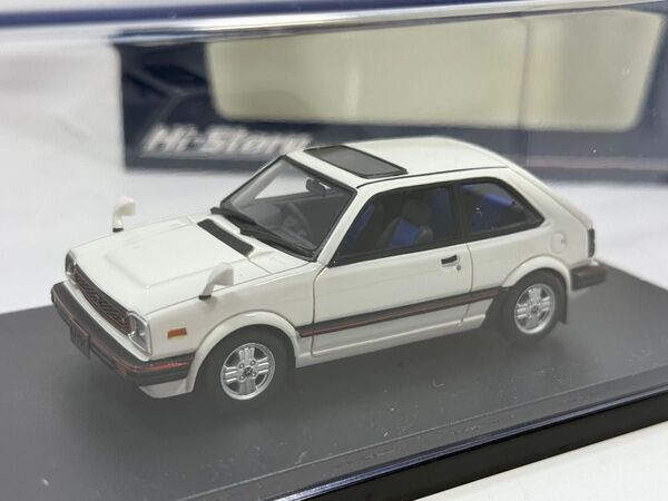 新品未開封品 1/43 ホンダ シビック CX-S 1981 ホワイト