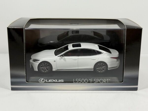新品未開封品 1/43 レクサス LEXUS LS500 F SPORT ホワイト