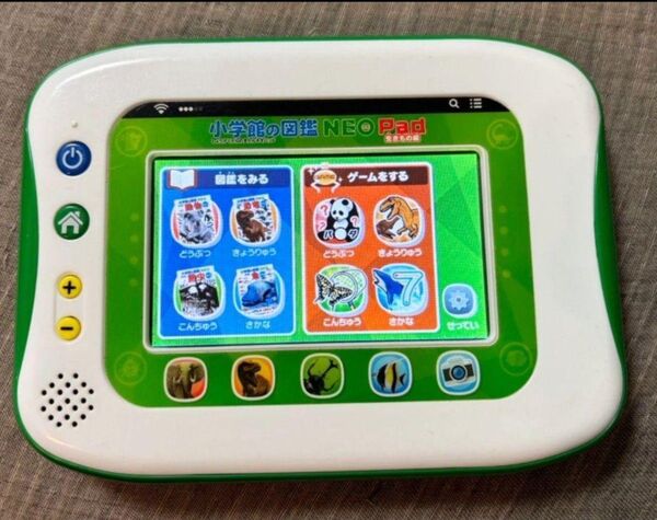 【電池入】小学館の図鑑Neo Pad ネオパッド 動作確認済み タッチペン箱なし