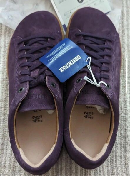 ☆BIRKENSTOCK ベンドロー 42(27cm) スウェード ダークベリー 新品 ビルケンシュトック スニーカー 靴