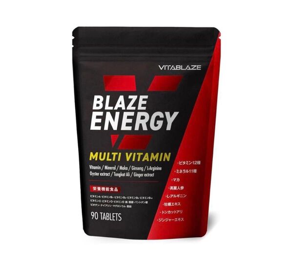 BLAZE ENERGY マルチビタミン & マルチミネラル サプリ 30日分