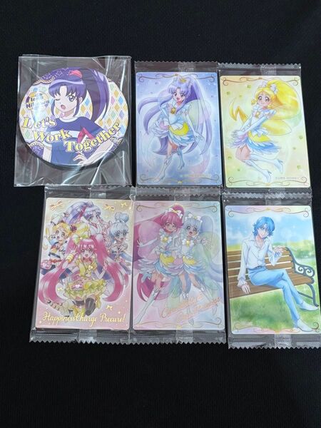 ハピネスチャージプリキュア ウエハース トゥインクル缶バッジ いおな