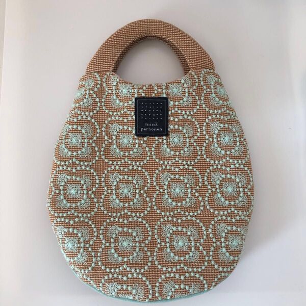 ミナペルホネン uzura bag blumen ウズラバッグ 美品